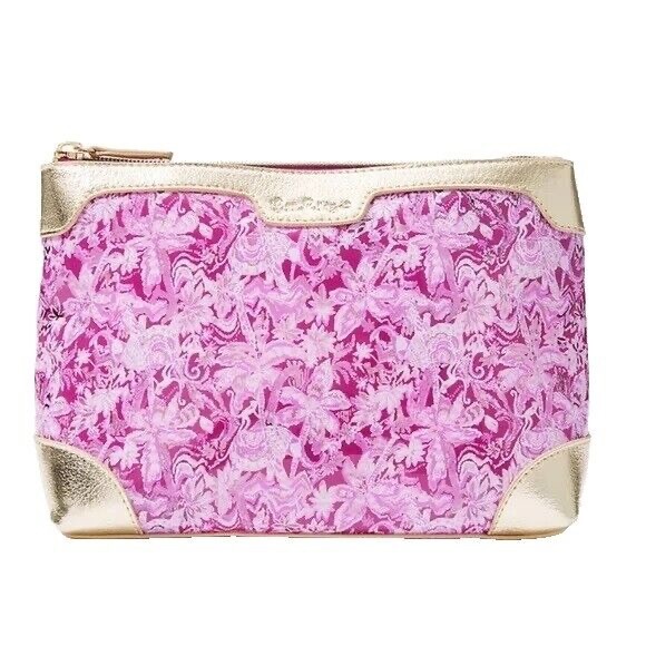 Lilly Pulitzer Handbags - Lilly Pulitzer PVC Pouch/Cosmetics Case Mulberry Wild